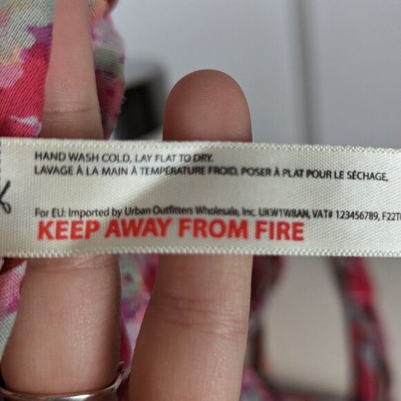 Free People | Talia Tunic Floral Ruffle Top Size Small NWOT - Picture 8 of 9